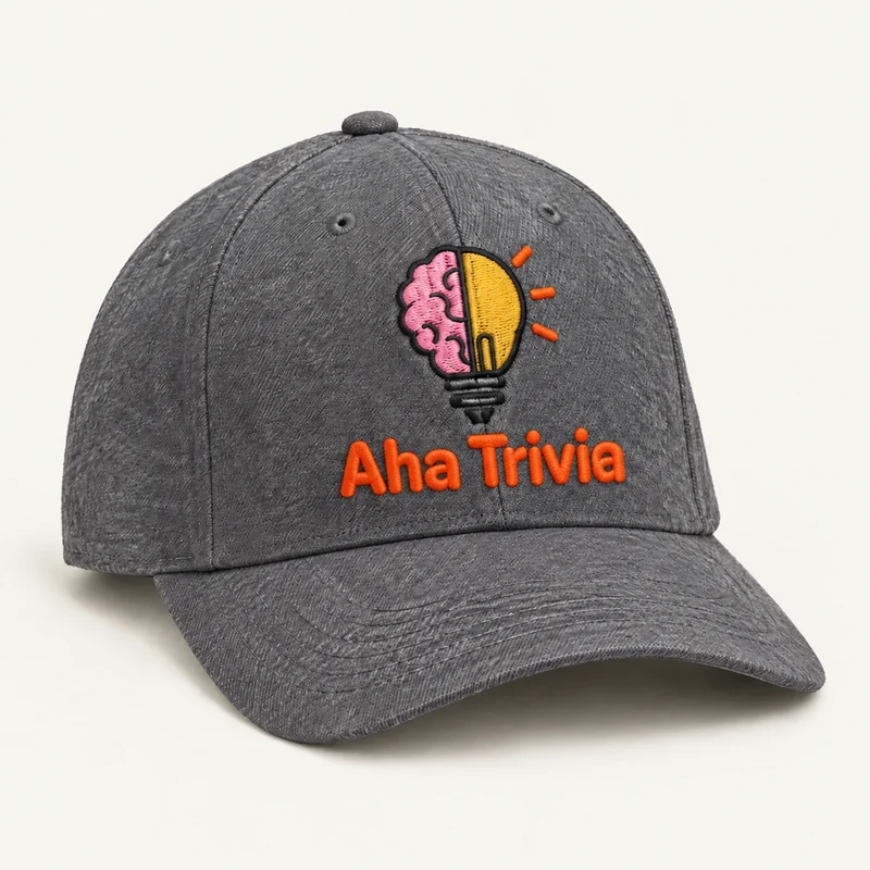 Aha Trivia cap (mock-up)